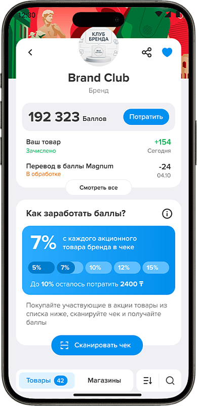 Лояльность для производителей - секция 2